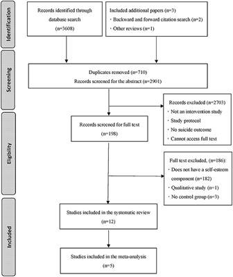 The Effectiveness of Self-Esteem-Related Interventions in Reducing Suicidal Behaviors: A Systematic Review and Meta-Analysis